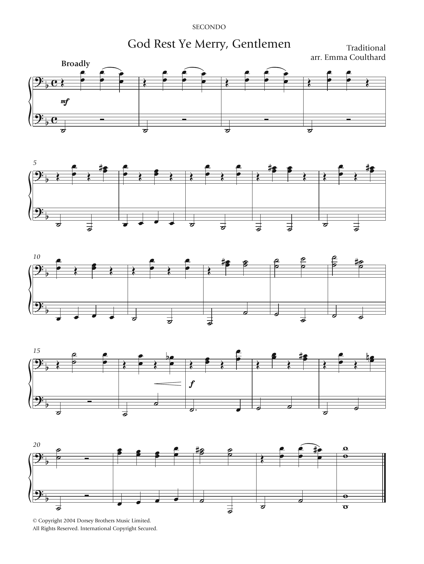 Product gallery: Page 1 of 1 God Rest Ye Merry, Gentlemen, Christmas Carol