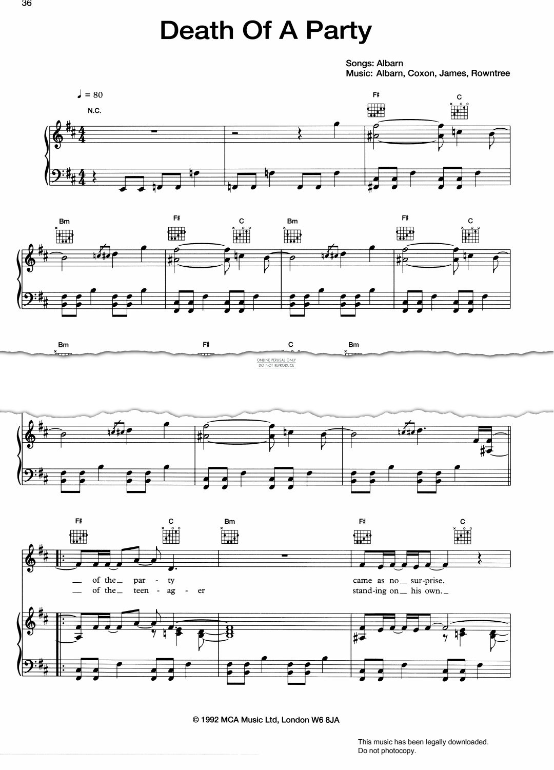 Produktbild zu: Death Of A Party