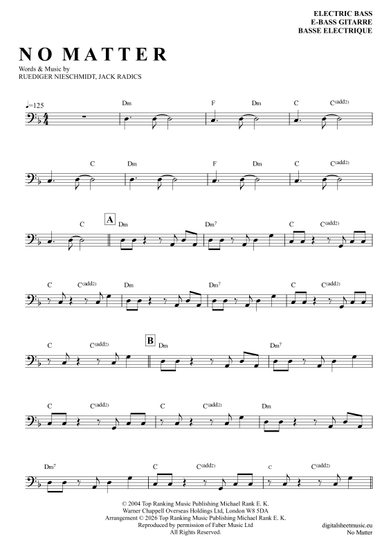 Produktbild zu: No MatterJack Radics