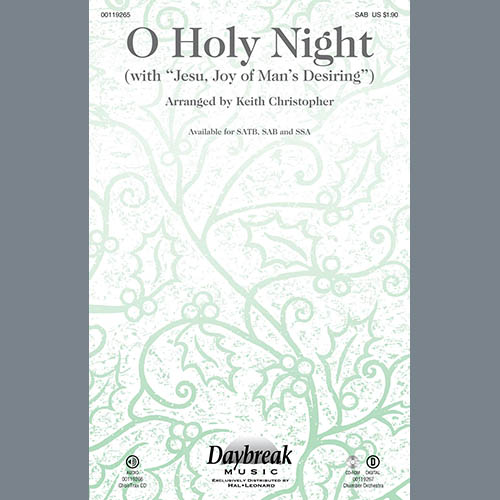cover: O Holy Night (with Jesu, Joy Of Man's Desiring), Keith Christopher, Chor