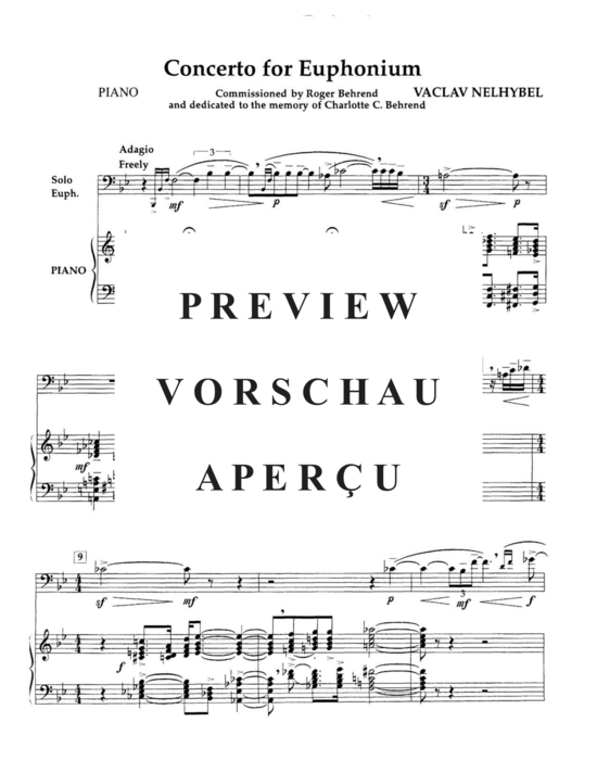 Product gallery: Page 3 of 21 Concerto for Euphonium , , (euphonium + piano)