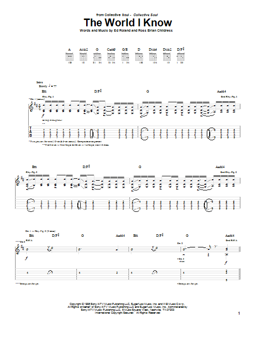 Product gallery: Page 1 of 1 The World I Know, Collective Soul