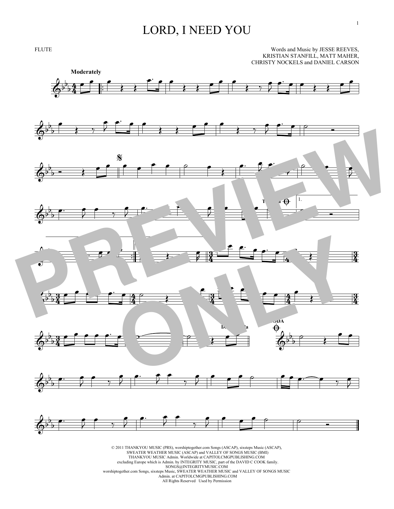 Product gallery: Page 1 of 1 Lord, I Need You, Matt Maher