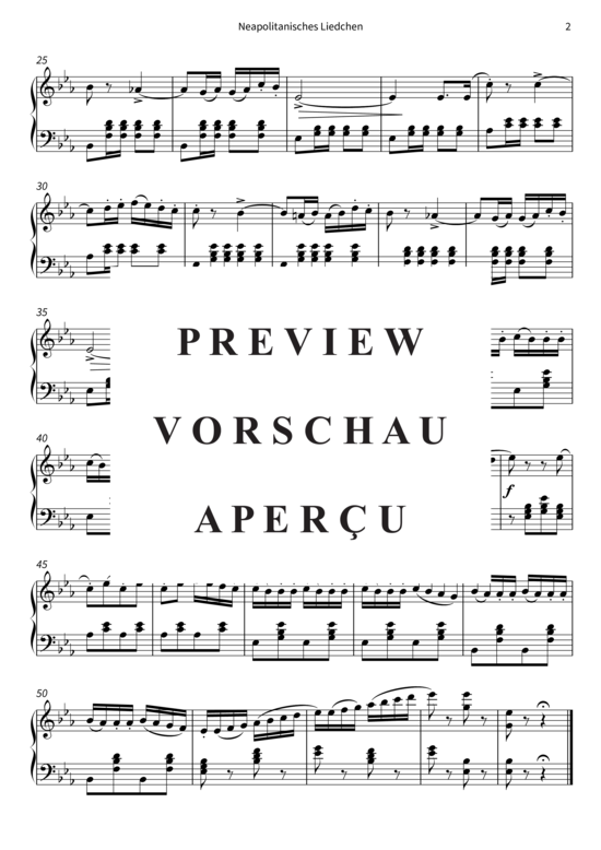 Produktgalerie: Seite 5 von 5 Neapolitanisches Liedchen - Nr. 18 aus Kinderalbum op. 39 , , Klavier Solo