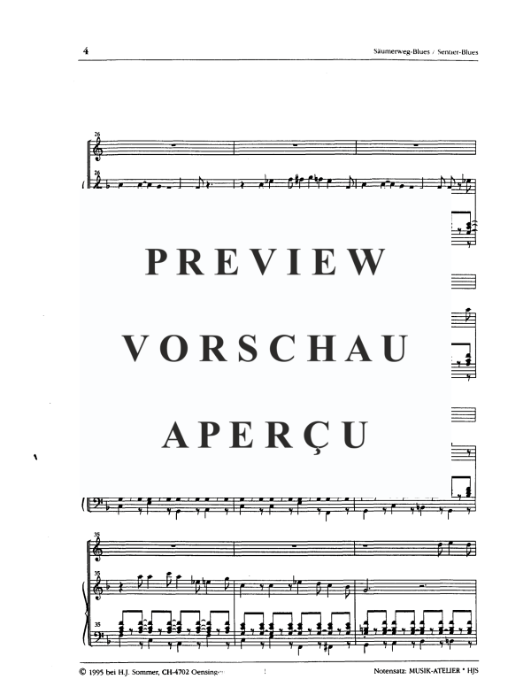 Product gallery: Page 6 of 7 Säumerweg Blues, Op. 181, , Alphorn In F and Piano