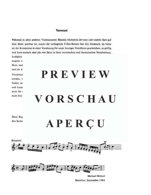 Produktgalerie: Seite 5 von 11 Sonate in F-Dur, , Horn in F und Klavier