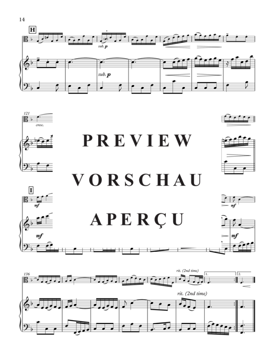 Product gallery: Page 15 of 21 Sonata in F-Dur , , (alto trombone + piano)