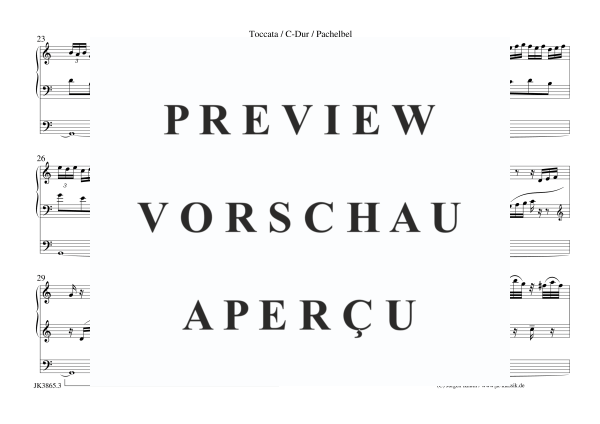 gallery: Toccata C-Dur, , (Orgel Solo)