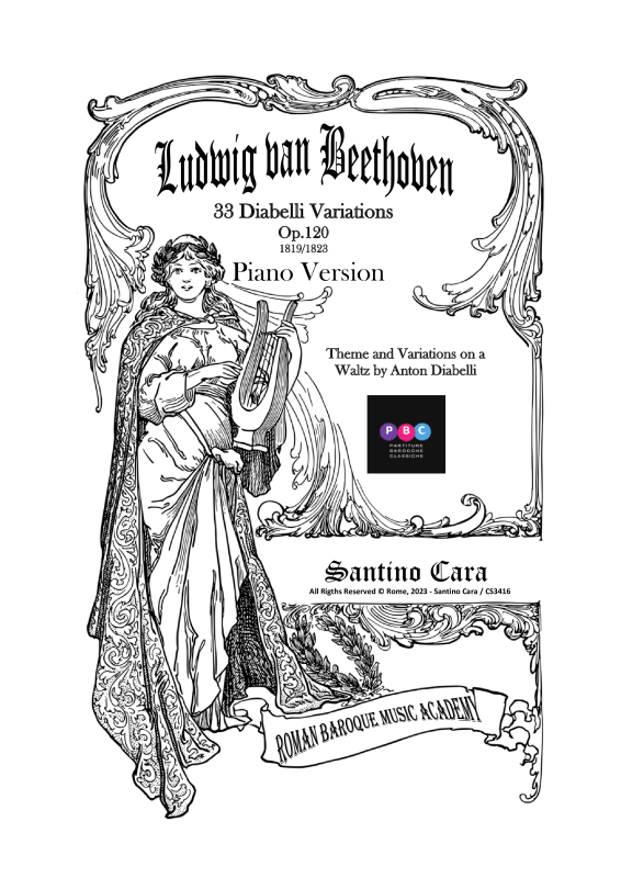 Produktbild zu: Six Variations in F major Op.34 for PianoLudwig van Beethoven