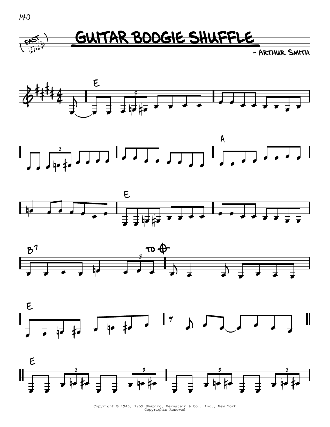 Produktbild zu: Guitar Boogie Shuffle
