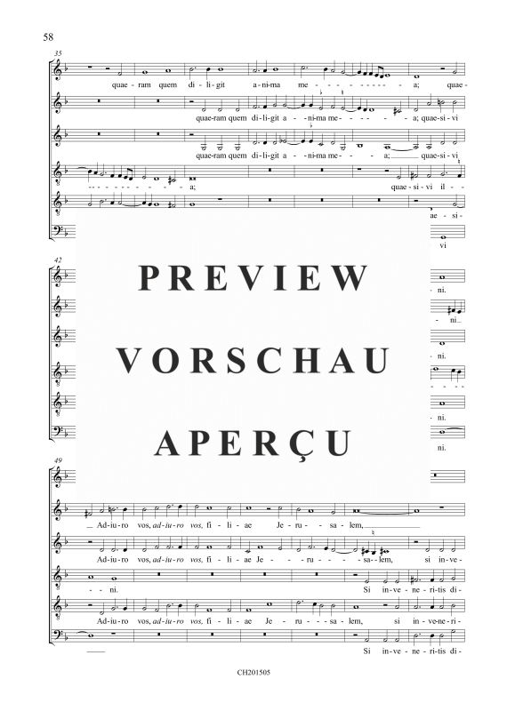 Produktgalerie: Seite 4 von 11 Vadam et circuibo / Qualis est dilectus tuus, , Gemischter Chor 6-stimmig