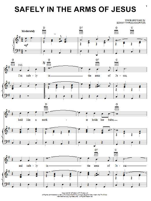 Produktbild zu: Safely In The Arms Of Jesus
