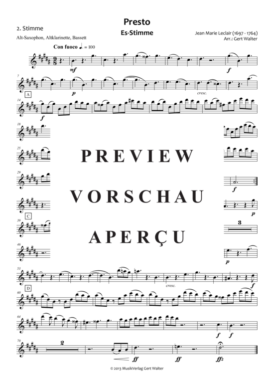 Produktgalerie: Seite 16 von 21 Presto , , (Quintett flexible Besetzung)