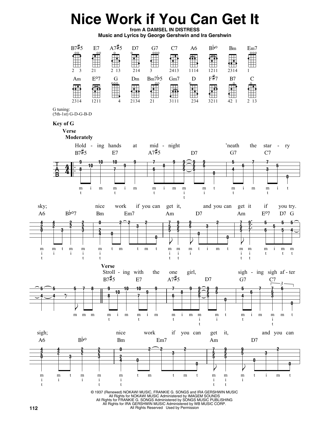 Produktgalerie: Seite 1 von 1 Nice Work If You Can Get It, Frank Sinatra, Banjo