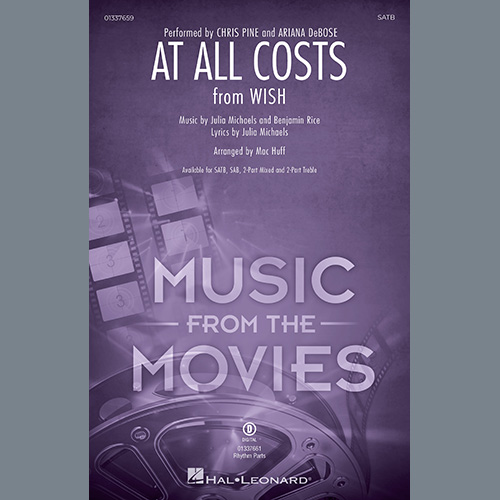 cover: At All Costs (from Wish) (arr. Mac Huff), Chris Pine and Ariana DeBose, Chor