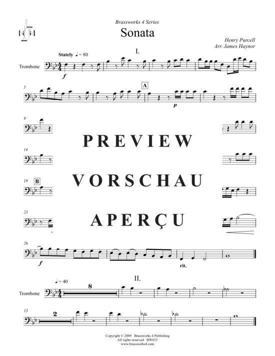 Produktgalerie: Seite 20 von 21 Sonata , , (Blechbläserquintett + Alternativ-St.)