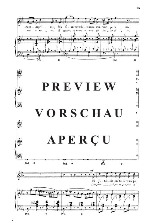 gallery: Sérénade toscane Op. 3 No.2 , , (Gesang hoch + Klavier)