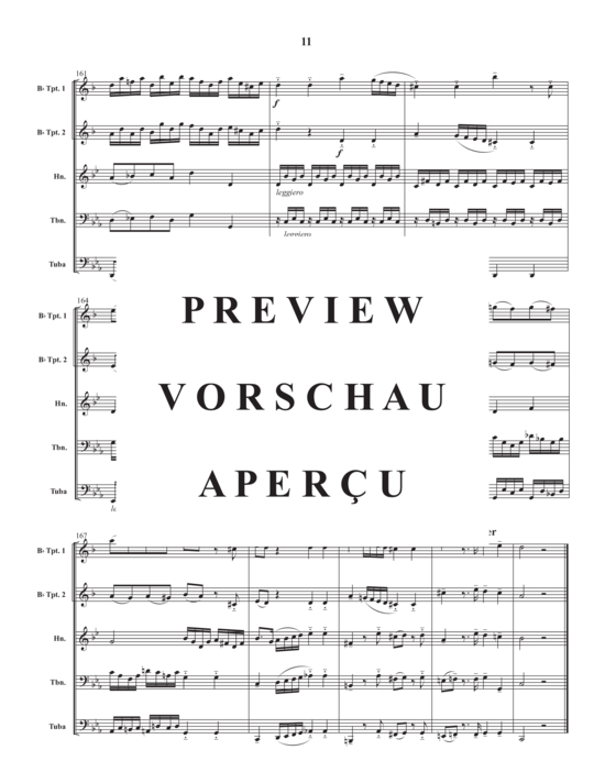 Produktgalerie: Seite 13 von 21 Adagio and Fugue in c minor , , (Blechbläser Quintett)