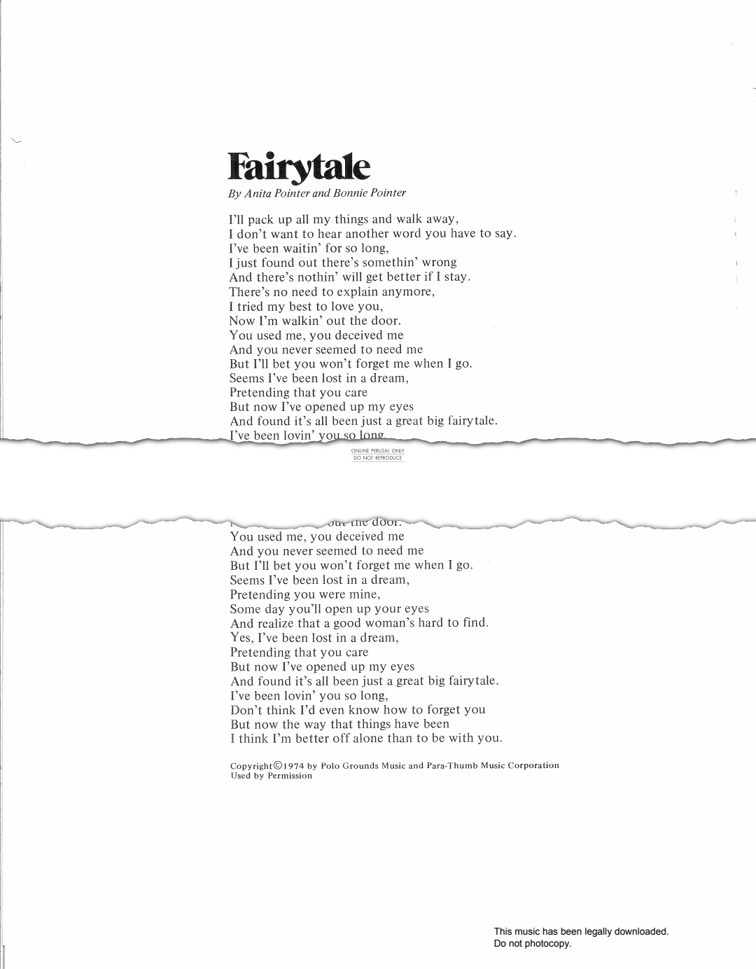Product picture to: Fairytale