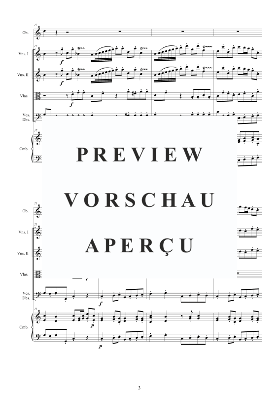 Produktgalerie: Seite 4 von 11 Concerto No.5 in C-Dur Op.9, , Oboe Solo, Streicher Ensemble und Cembalo BC