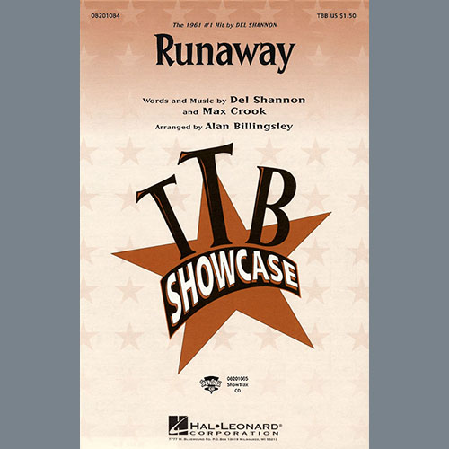 cover: Runaway (arr. Alan Billingsley), Del Shannon