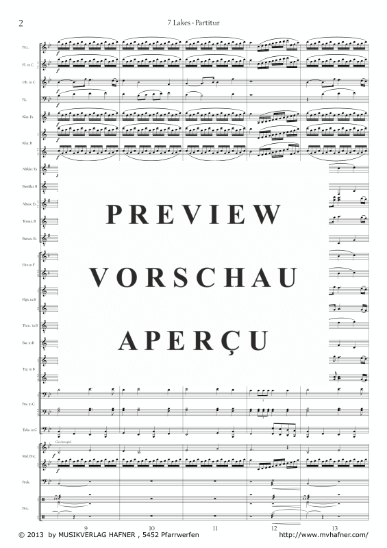 Product gallery: Page 5 of 11 7 Lakes, , (large wind orchestra)