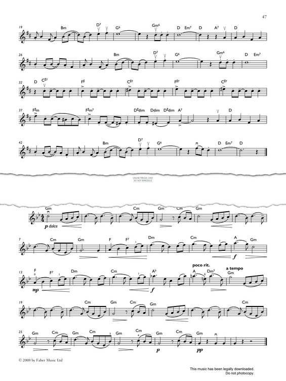 Produktgalerie: Seite 1 von 1 Theme from 'Swan Lake', Pyotr Ilyich Tchaikovsky, Violine