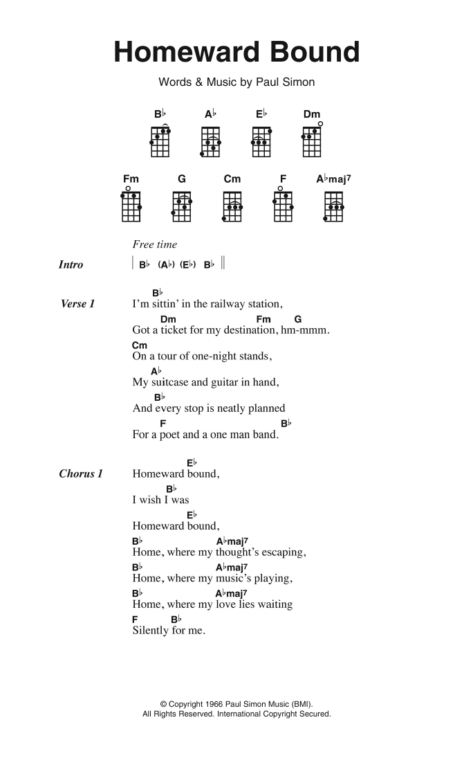 Product gallery: Page 1 of 1 Homeward Bound, Simon & Garfunkel