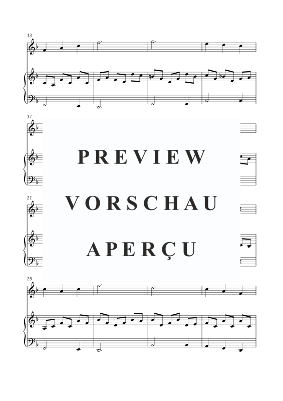 gallery: Morning has broken, , Blockflöte und Orgel