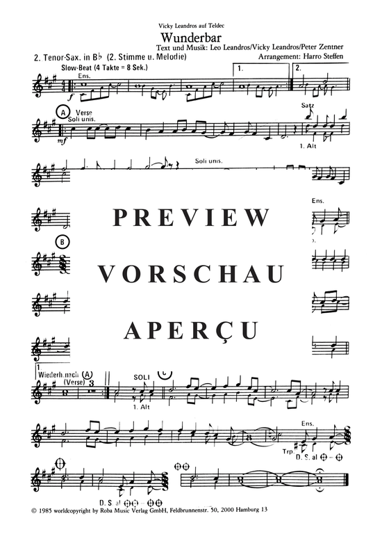 Produktgalerie: Seite 8 von 19 Wunderbar , Leandros, Vicky, (Combo)