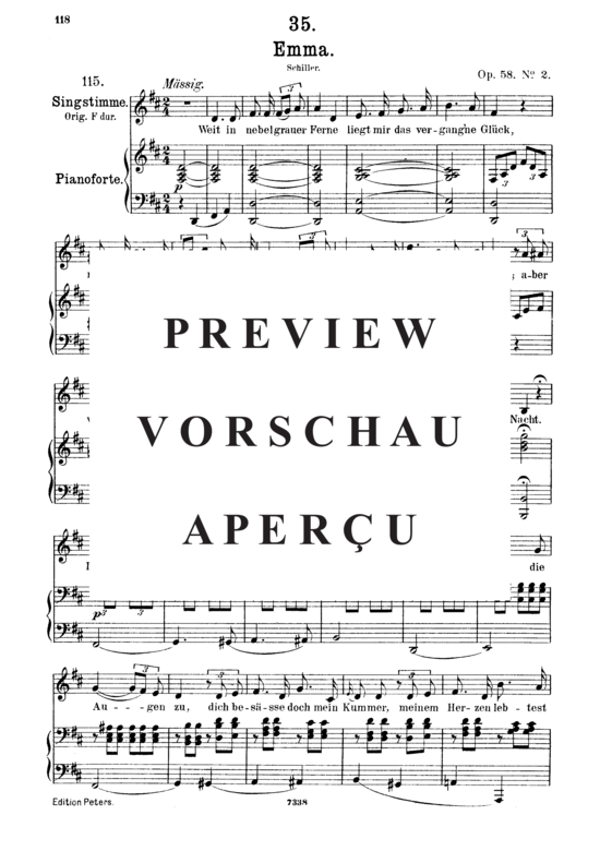 Product gallery: Page 2 of 3 Emma D.193, , Medium Voice and Piano