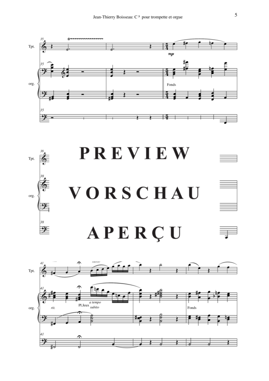 Produktgalerie: Seite 10 von 21 C3 , , (Trompete in B/C + Orgel)