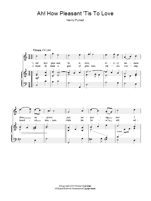 Produktbild zu: Ah! How Pleasant 'Tis To Love