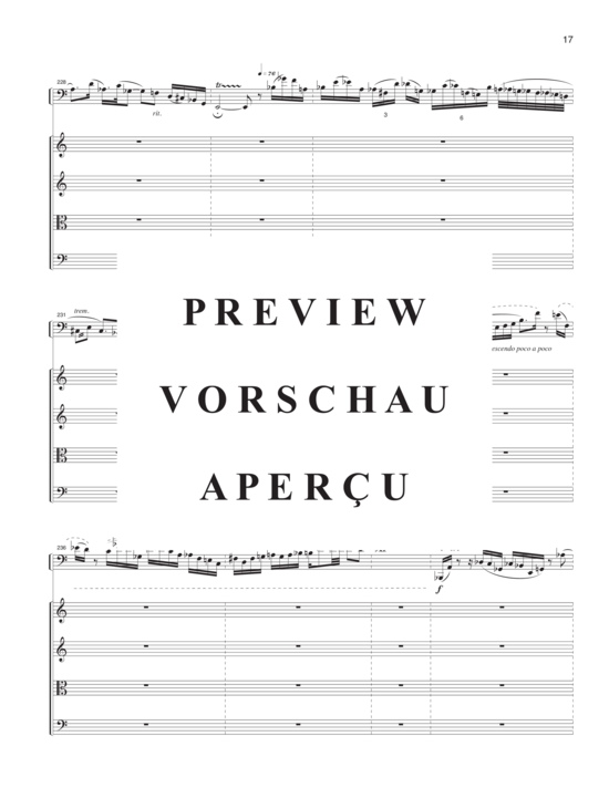 Produktgalerie: Seite 20 von 21 Heavens Awaken, The , , (Fagott Solo und Streichquartett)