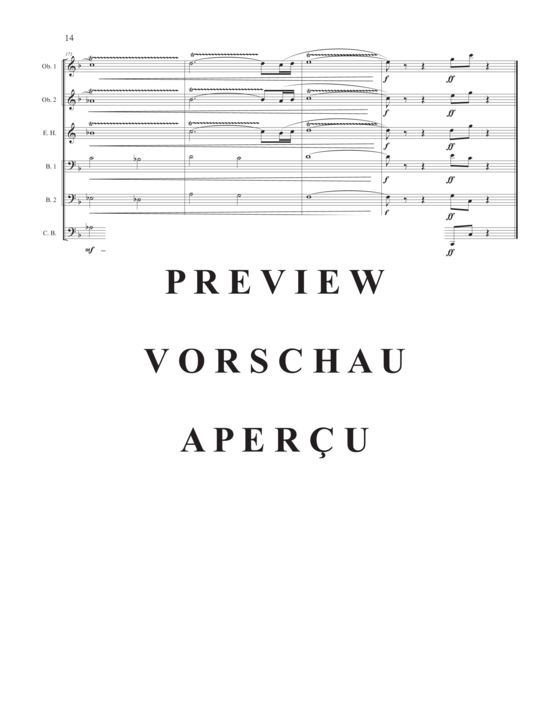 Product gallery: Page 17 of 21 Among the Reeds , , (2 oboes, cor anglais, 2 bassoons and contrabassoon)