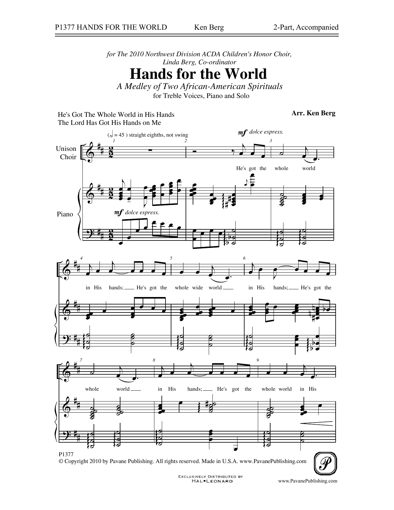 Produktbild zu: Hands For The World