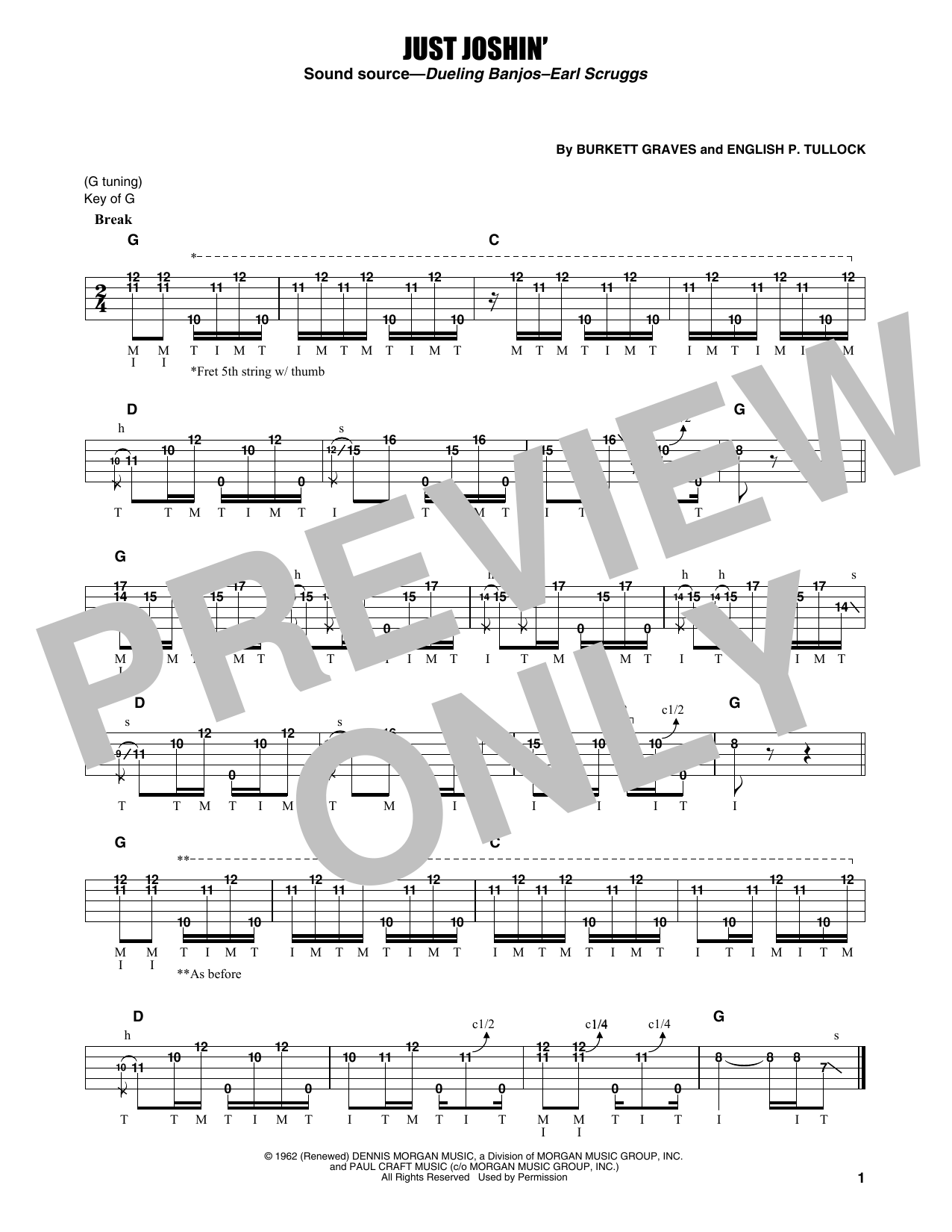 Produktgalerie: Seite 1 von 1 Just Joshin', Earl Scruggs, Banjo