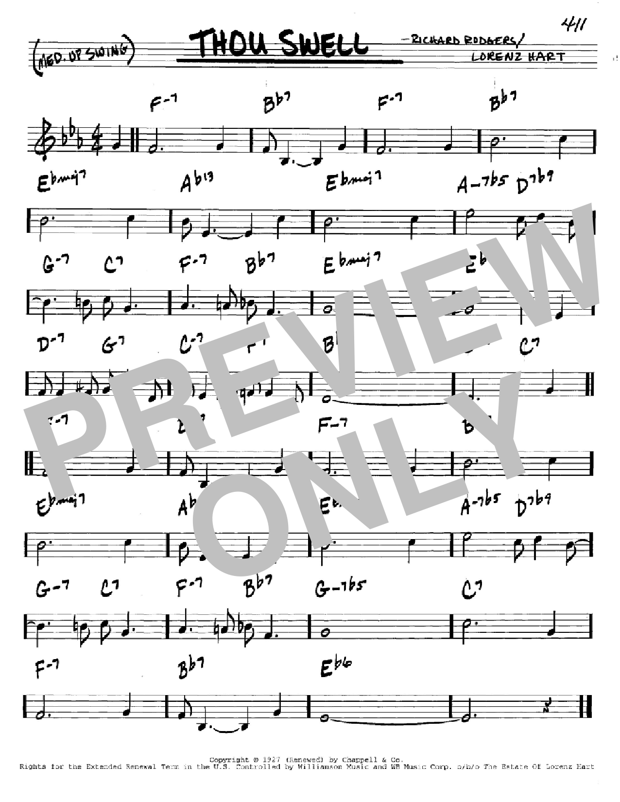 Produktbild zu: Thou Swell