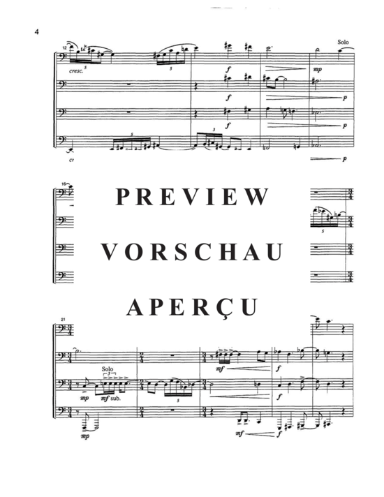 Product gallery: Page 6 of 21 Prelude and Groove , , (Tuba Quartett EETT)