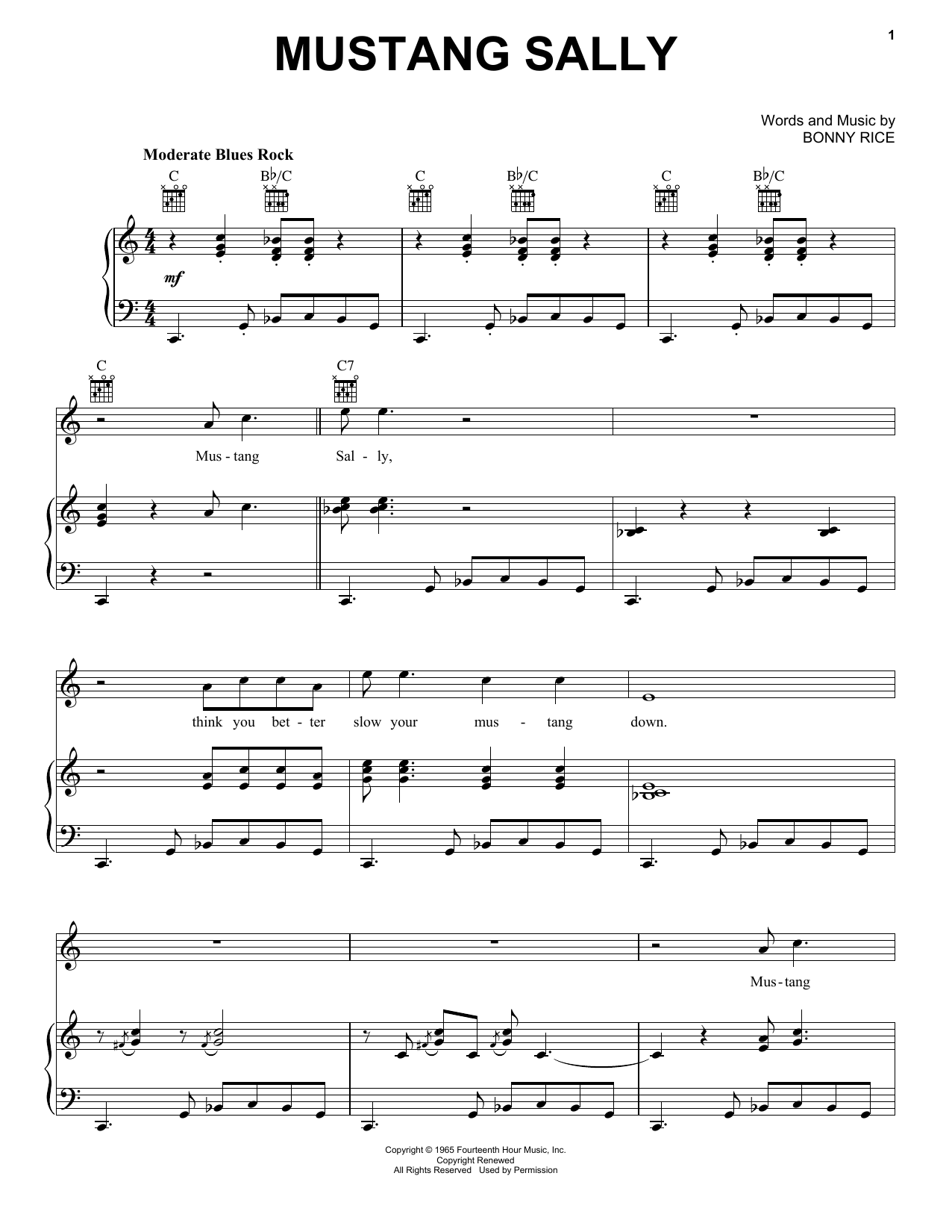 Produktbild zu: Mustang Sally