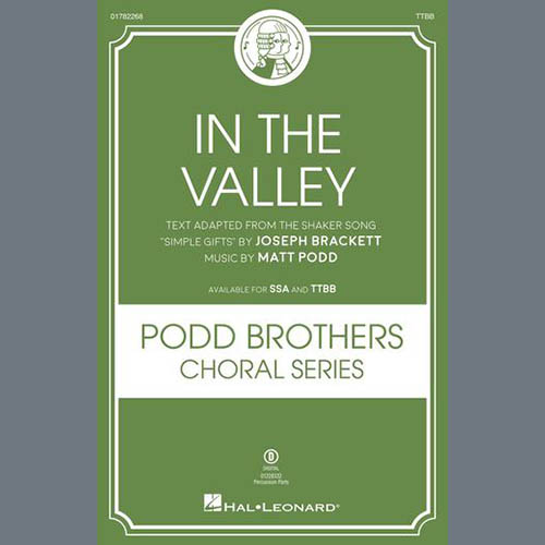 cover: In The Valley, Matt Podd, Chor
