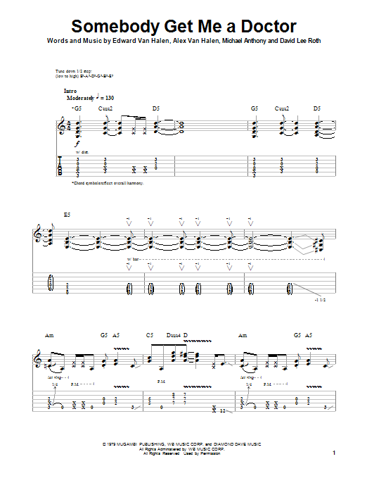 Produktbild zu:  Somebody Get Me A Doctor - Van Halen