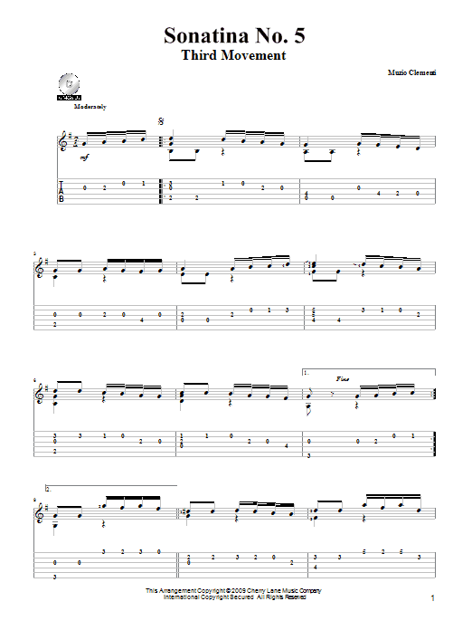 Produktbild zu: Sonatina in G, Op.36 #5