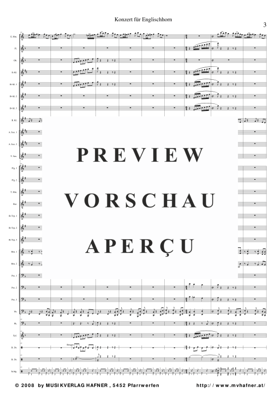 Product gallery: Page 8 of 11 Solo für Englischhorn und Blasorchester, , (large wind orchestra)