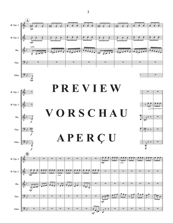 Produktgalerie: Seite 4 von 21 La Boda De Luis Alonso , , (Blechbläser Quintett)