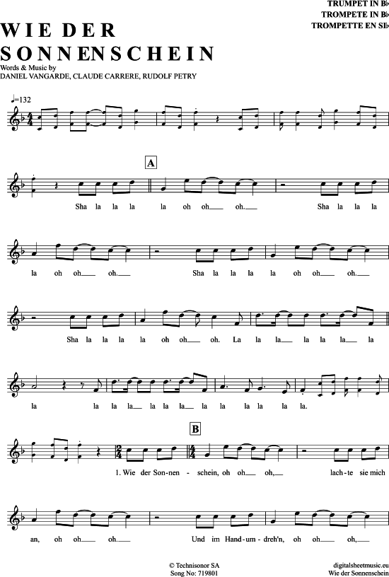 Produktbild zu: Wie Der Sonnenschein Michael Holm