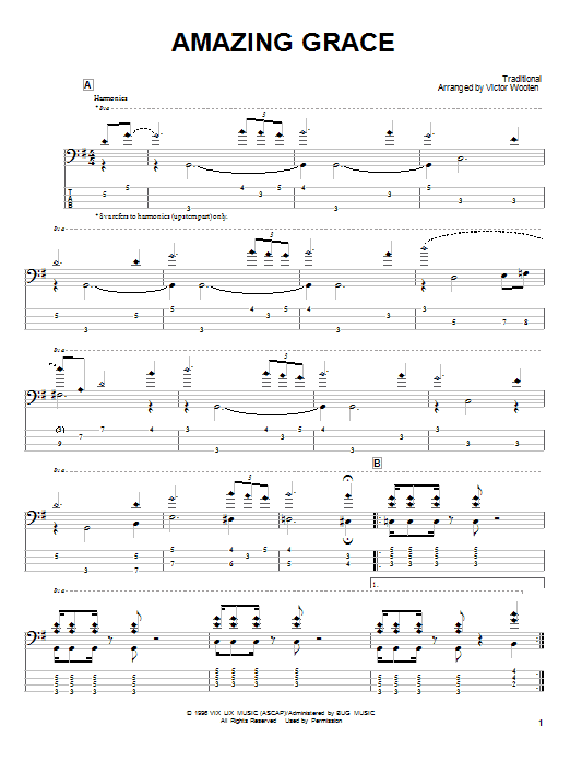 Produktgalerie: Seite 1 von 1 Amazing Grace, Victor Wooten, E-Bass