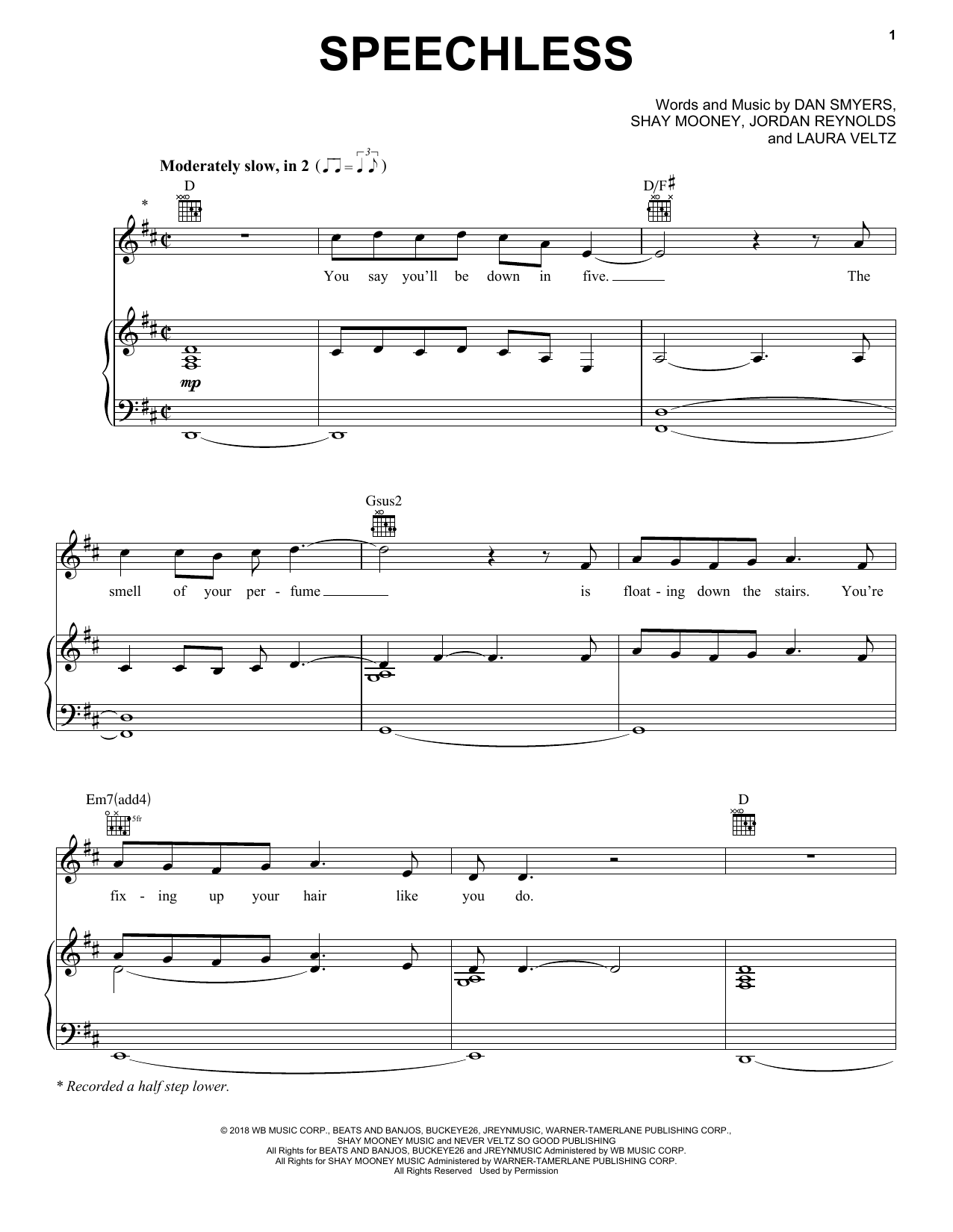 Produktbild zu: Speechless