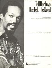cover: Tell Her Love Has Felt The Need, Eddie Kendricks, Gesang, Gitarre, Klavier