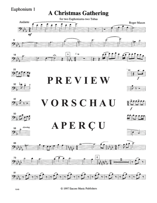 Product gallery: Page 14 of 21 A Christmas Gathering , , (Tuba Quartett EETT)